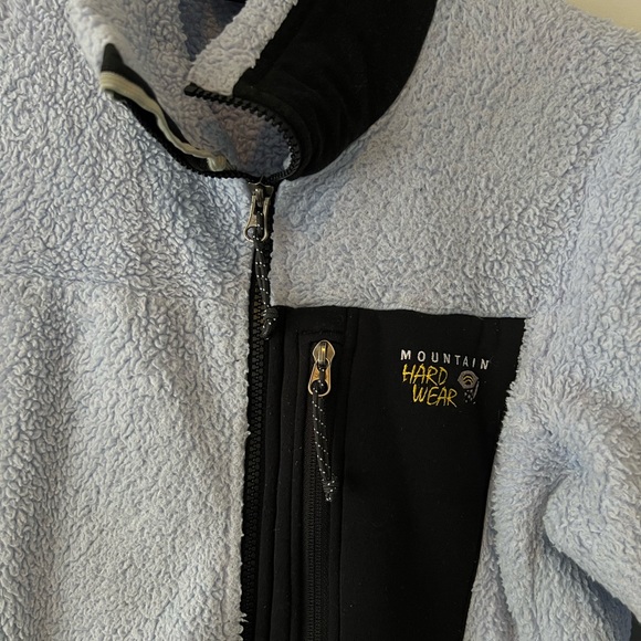 Mountain Hardwear Fleece Jacket Lavender/Arctic Blue Color - Picture 2 of 9